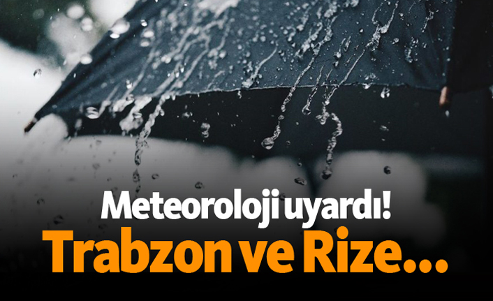 Doğu Karadeniz ve Trakya İçin Yeni Meteoroloji Uyarısı: Sağanak Yağış Bekleniyor