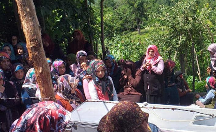 Trafik kazasında ölen gence acı veda