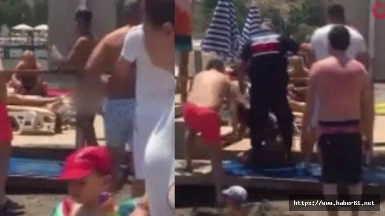 Plajda teşhirciye meydan dayağı!