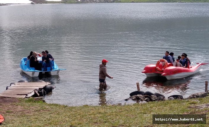 Karadeniz'in zirvesinde deniz bisikleti keyfi!