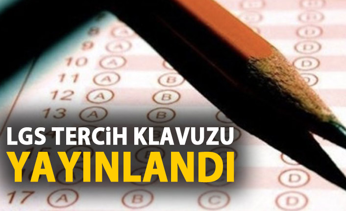 MEB 2019 LGS tercih kılavuzu yayımlandı