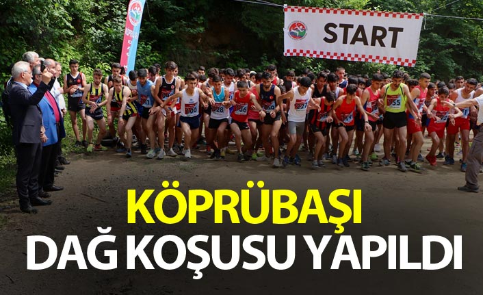 Köprübaşı Dağ Koşusu yapıldı