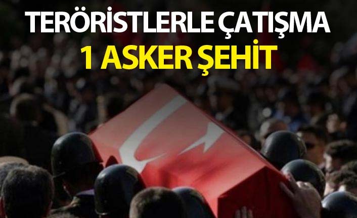Suriye'de PKK'lılarla gerçekleştirilen çatışmada 1 asker şehit oldu. 26 Haziran 2019