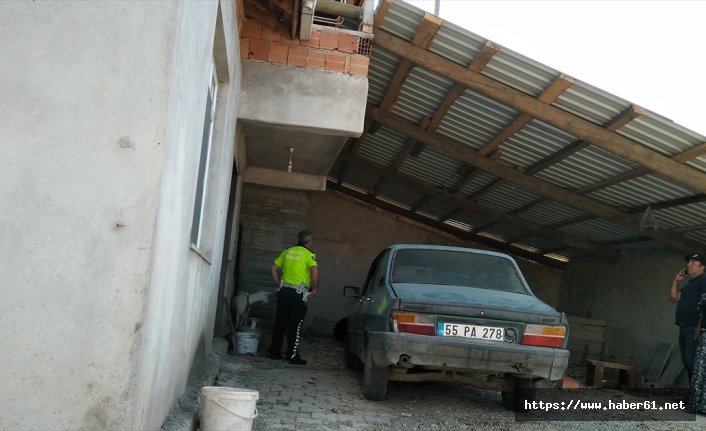 Garajda ölü bulundu