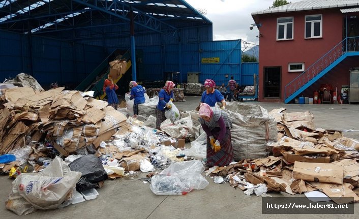Trabzon'da kişi başı çöp üretimi 1 kilo!