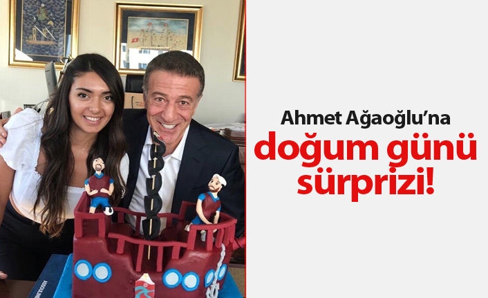 Ahmet Ağaoğlu’na sürpriz 61. yaş günü kutlaması