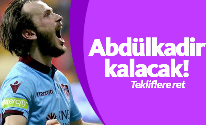 Abdülkadir Parmak kalacak
