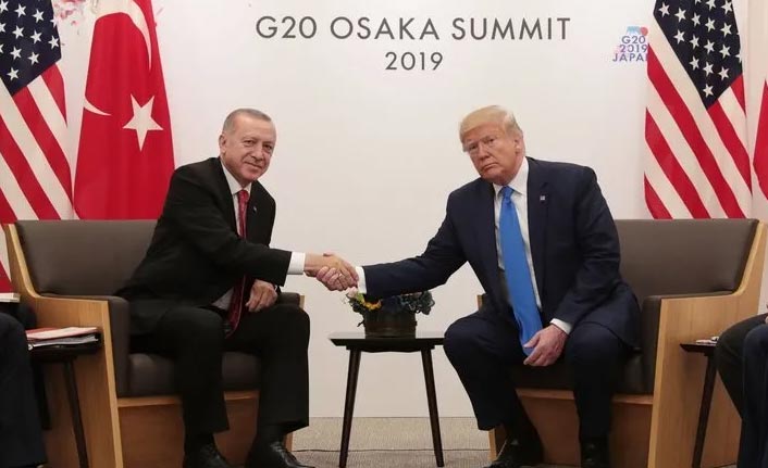 Cumhurbaşkanı Erdoğan ABD Başkanı Trump ile görüştü