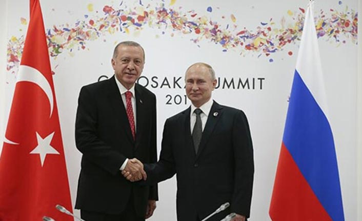 Cumhurbaşkanı Erdoğan Putin ve Merkel ile görüştü
