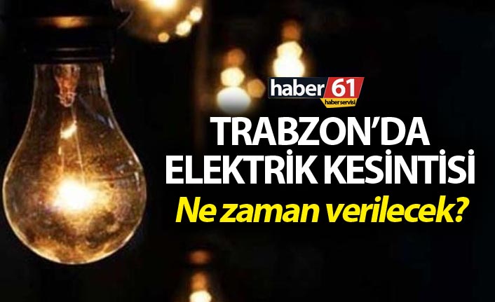 Trabzon’da Orta Gerilim Hattı Arızası: Çok Sayıda Mahalle Elektriksiz