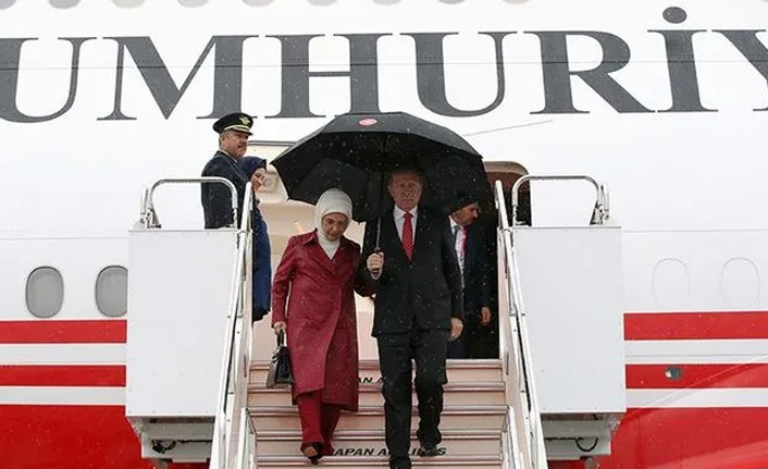 Cumhurbaşkanı Erdoğan Japonya'dan ayrıldı