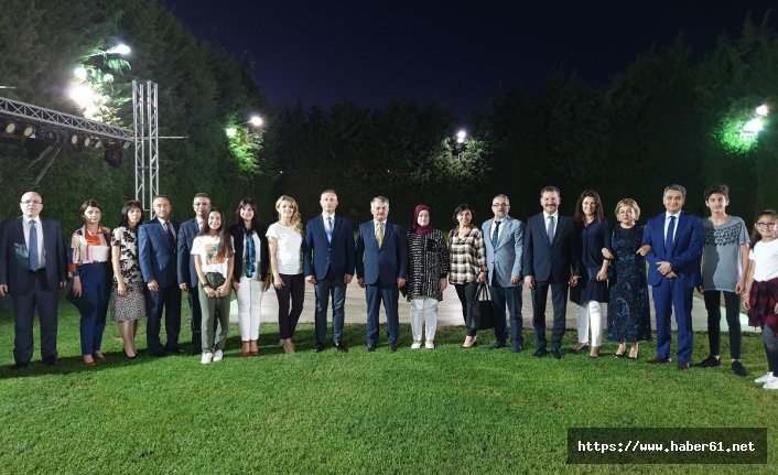 Adalet Komisyonu Başkanı Aksoy'a veda yemeği