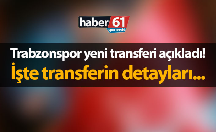 Trabzonspor, Boşnak orta saha Nemanja Andusic ile sözleşme imzaladı