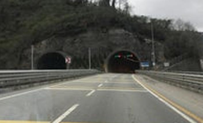 Giresun Trabzon yolunda çalışma uyarısı