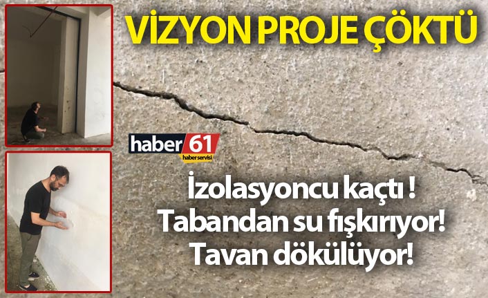Vizyon proje çöktü - İzolasyoncu kaçtı !