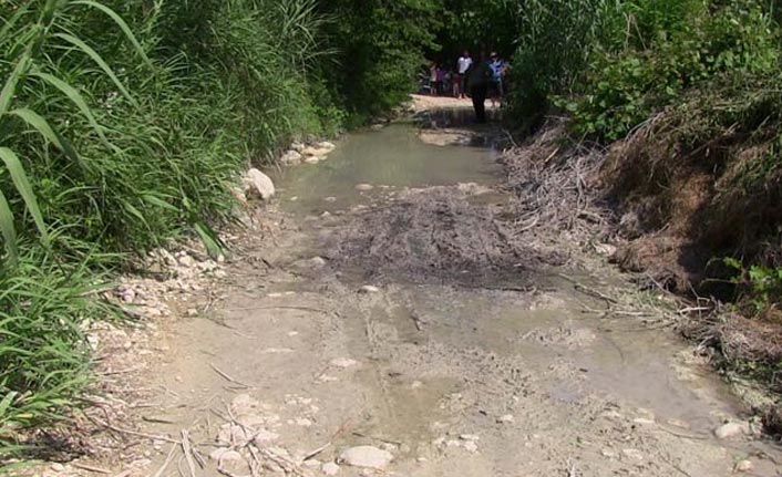 Benim diyerek yolu kapattı! Çiftçiler mağdur...