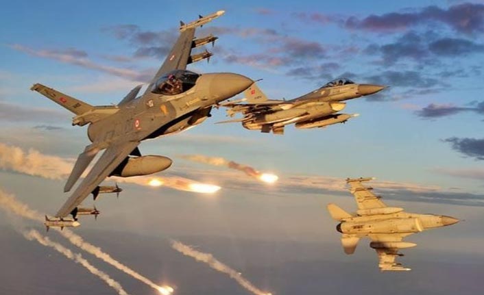 Zap bölgesine hava harekatı