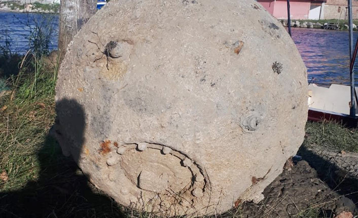 Sakarya'da deniz mayın bulundu