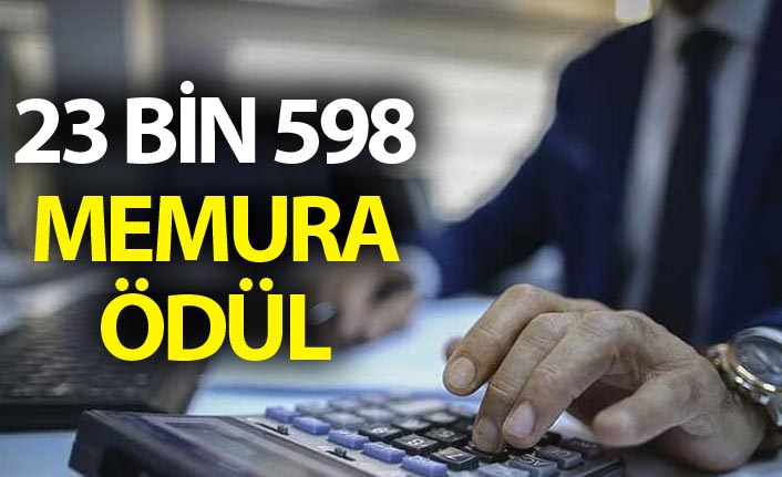 23 bin 598 memura ödül