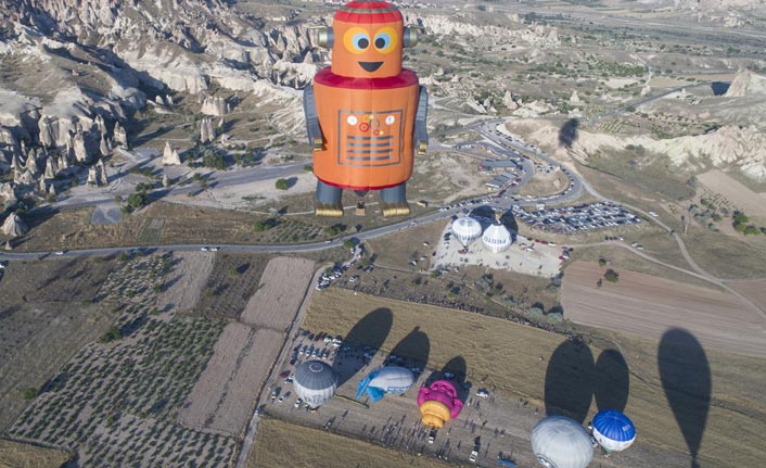 Festival balonları son kez uçtu