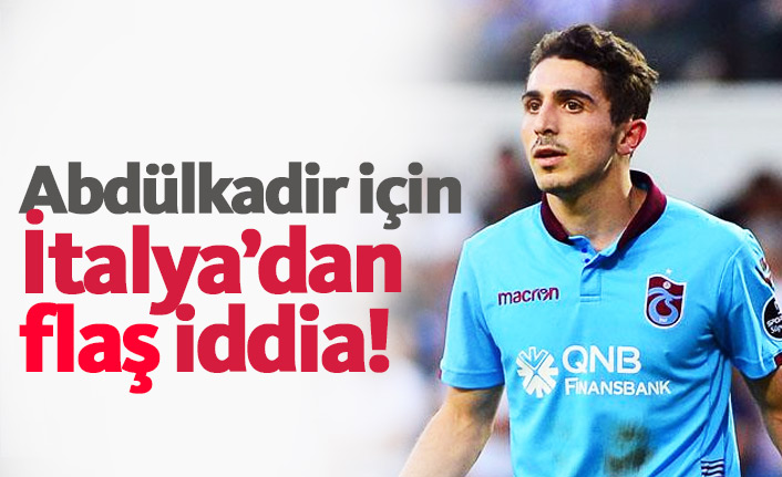 Abdülkadir Ömür için İtalya'dan transfer iddiası!