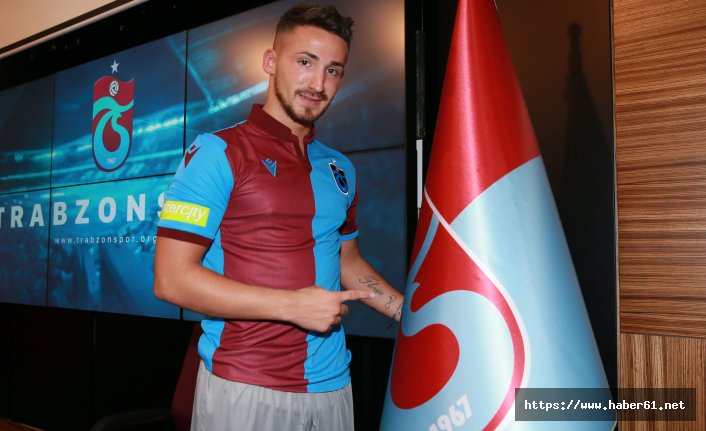 Trabzonspor'un yeni transferi Donis Avdijaj : O çılgın taraftarı mutlu etmeye geldim