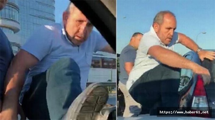 Hamile kadının aracına saldıranlar tutuklandı