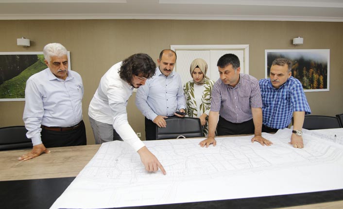 Arsin'de doğalgaz çalışmaları