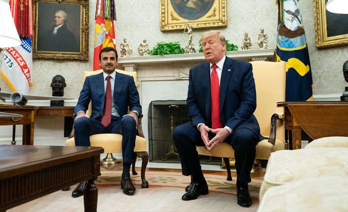 Trump'tan Katar'a övgüler