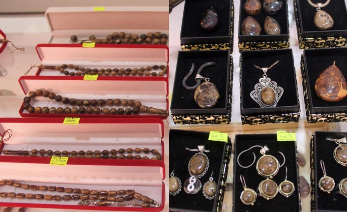 Bayburt kehribarı vitrine çıktı