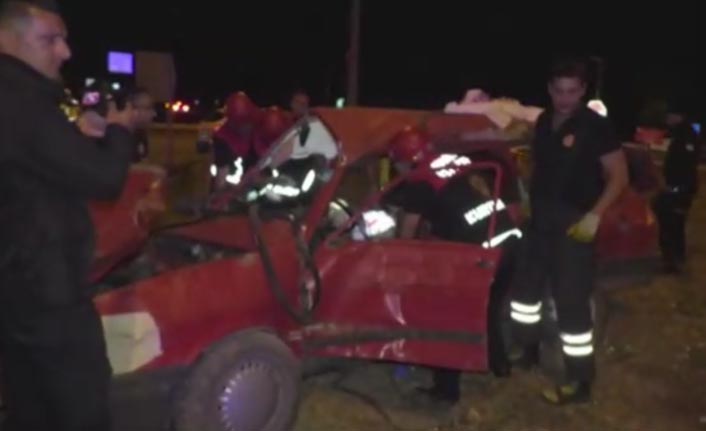 Trafik kazası: 1 ölü, 3 ağır yaralı