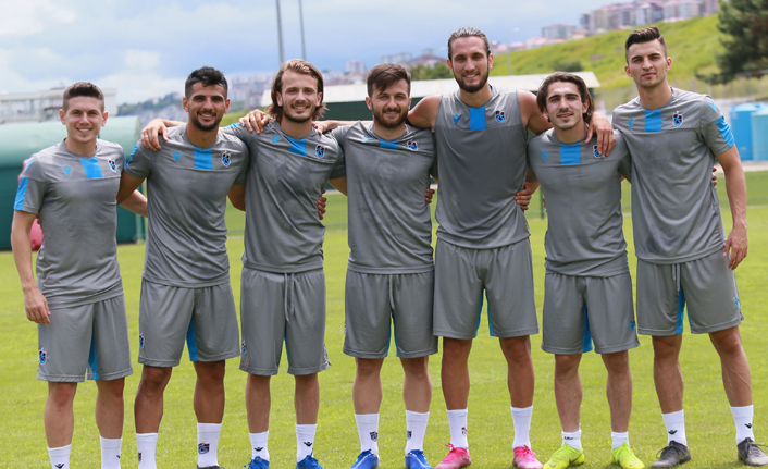 Trabzonspor'da sabah antrenmanı tamamlandı - 14.07.2019