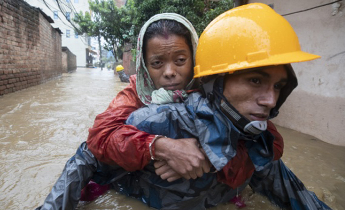Nepal'de felaket 50 can aldı!