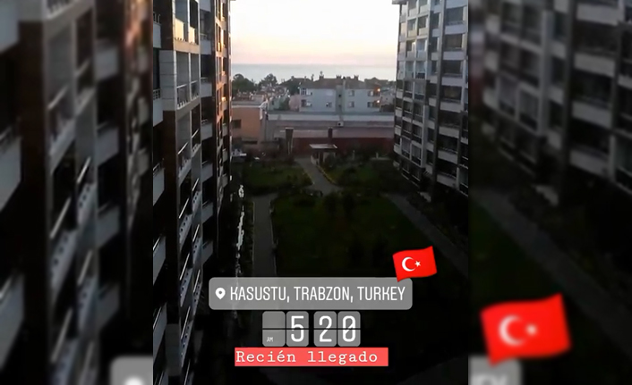 Campi'nin menajerinden Trabzon paylaşımı