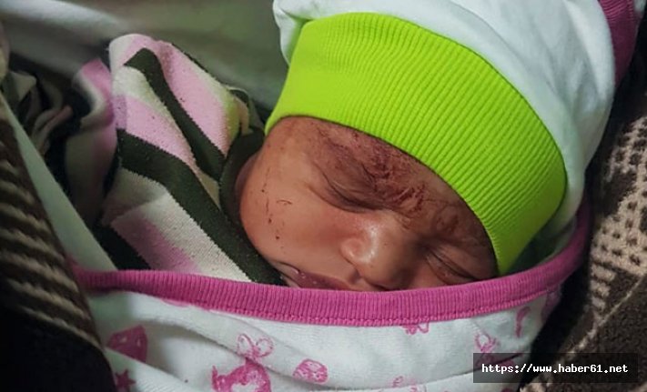 Terkedilen bebeğin annesi bulundu