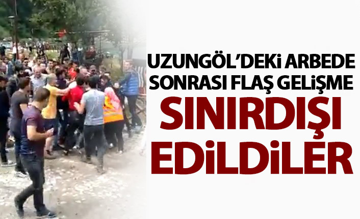 Uzungöl'deki arbede sonrası flaş gelişme!