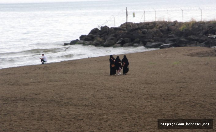 Trabzon'da havanın kapalı olması en çok onları vurdu!