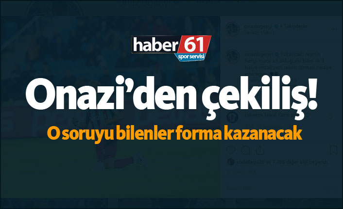 Onazi o soruyu bilene forma dağıtıyor! İşte sorunun ipucu...