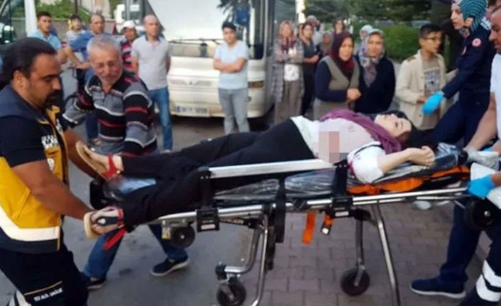 Hamile eşine kurşun yağdırdı!