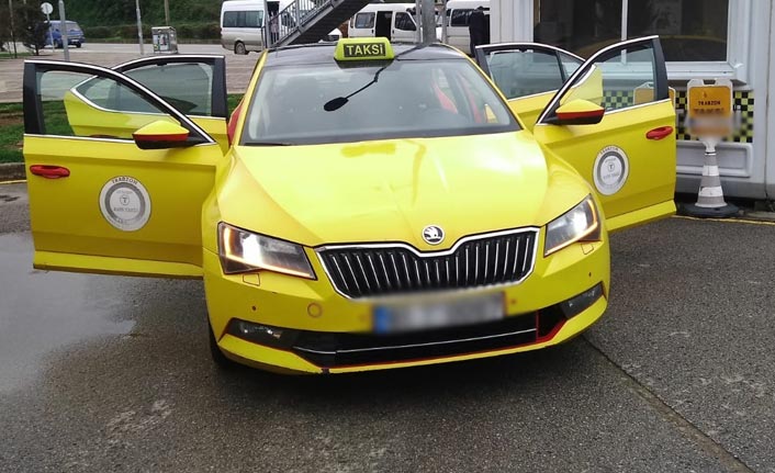 Trabzon’da taksilere denetim