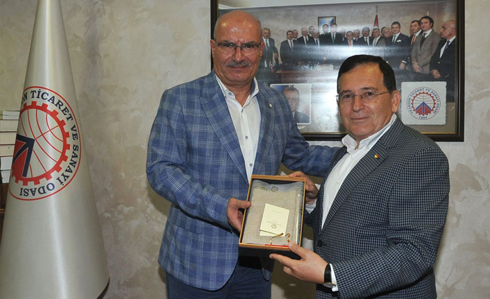 ATO Başkanı Baran TTSO'yu ziyaret etti