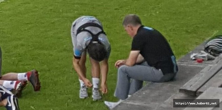 Antrenmanda Abdulkadir'in sorununu Ağaoğlu böyle çözdü