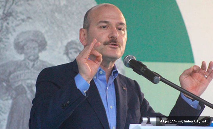 Bakan Soylu’dan yaralı polisin ailesine ziyaret 