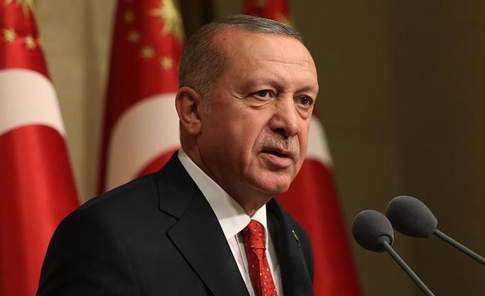 Cumhurbaşkanı Erdoğan: "Hiçbir yaptırım tehdidi Türkiye'yi haklı davasından vazgeçiremez"