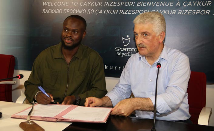 Çaykur Rizespor, Fildişili Ismael Diomande ile 2 Yıllık Sözleşme İmzaladı