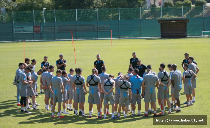 Trabzonspor'un golcüsü kampa geldi