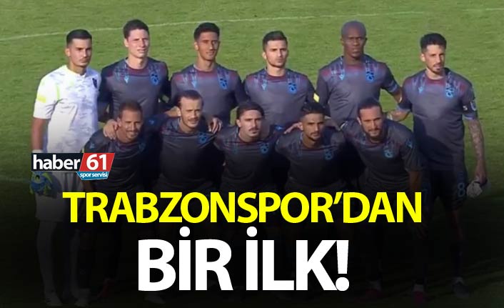 Trabzonspor'dan bir ilk