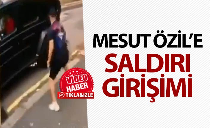Mesut Özil'e bıçaklı saldırı girişimi