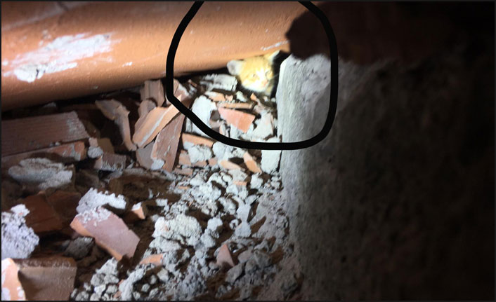 Akçaabat'ta minik kediyi kurtarma operasyonu!