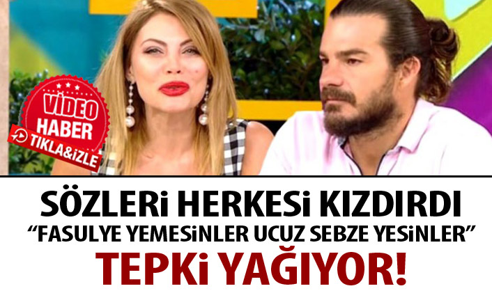 Seray Sever'in fasulye sözleri tepki çekti!